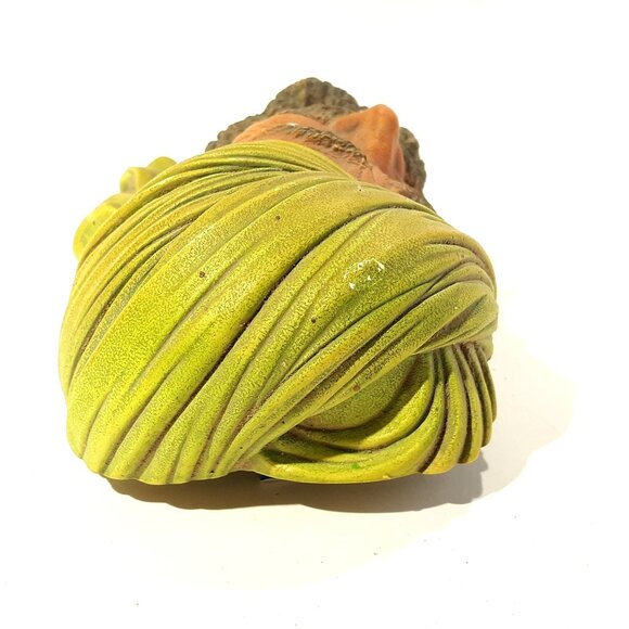 Vintage Bosson's England Chalkware Head Wall Art "Punjabi" 1964 Folk Art UK - Picture 6 of 9